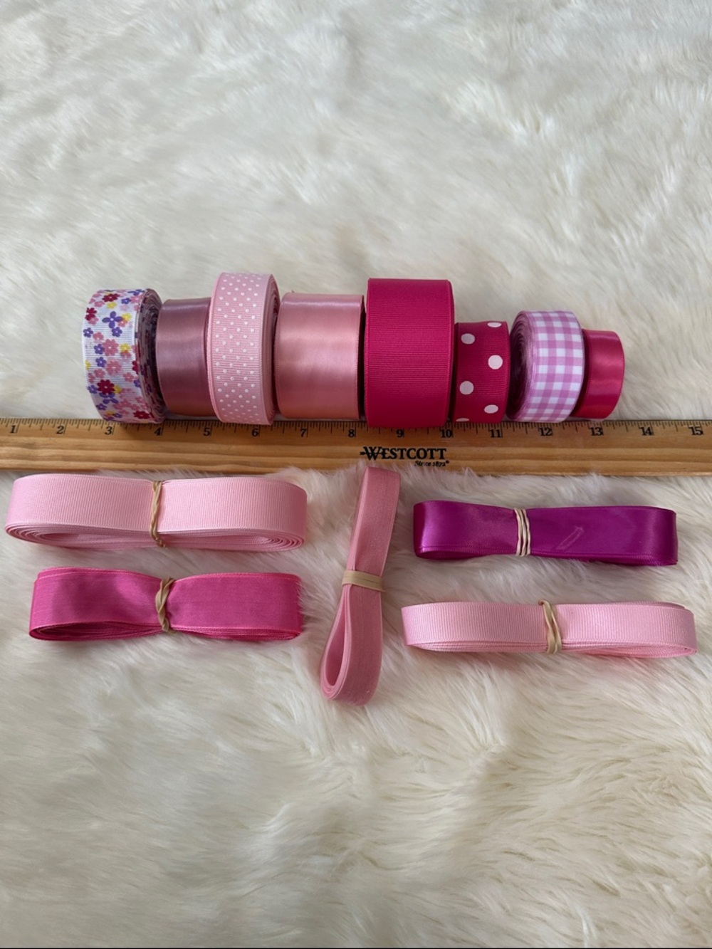 Ribbon lot -pinks